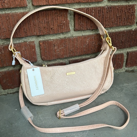 NWOT Hammitt Becker in Champagne Pink Patent Leather BEAUTIFUL!! - Picture 6 of 13